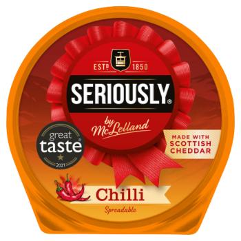 Seriously Spreadable Chilli Cheese Spread 125g