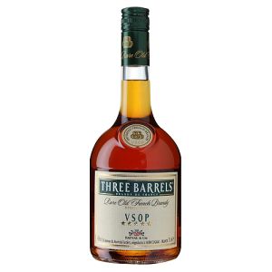 Three Barrels French Grape Brandy VSOP 70cl