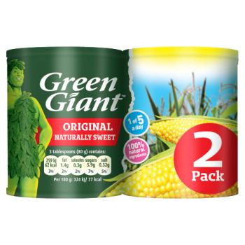 Green Giant Original Sweetcorn 2 x 198g