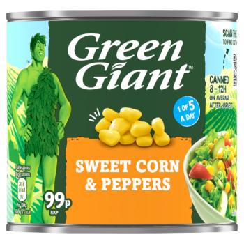 Green Giant Sweetcorn & Peppers 340g