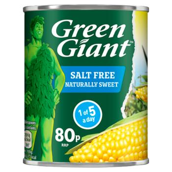 Green Giant Salt Free Sweetcorn 198g