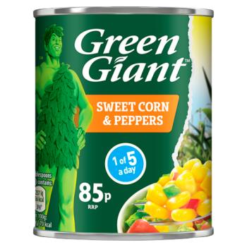 Green Giant Sweetcorn & Peppers 198g
