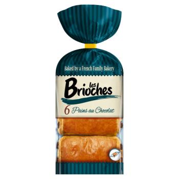 Les Brioches 6 Pains au Chocolat 6 x 45g (270g)
