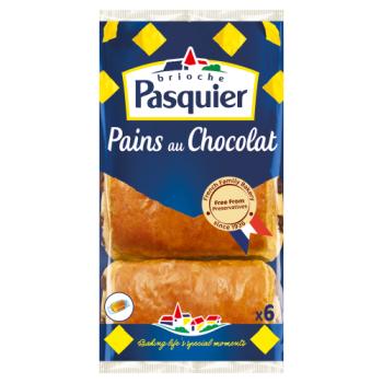 Brioche Pasquier Pains au Chocolat 6 x 45g (270g)