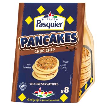 Brioche Pasquier Pancakes Choc Chip 8 x 35 (280g)