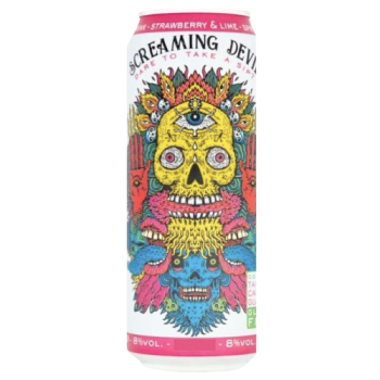 Screaming Devil Strawberry & Lime Spirited Drink 500ml PM £2.89 