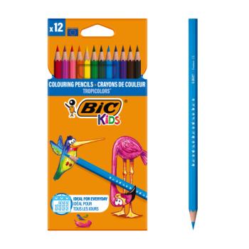 BIC Tropicolors Colouring Pencils x12