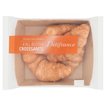 Délifrance 4 All Butter Croissants