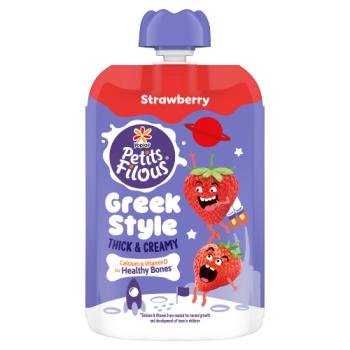 Yoplait Petits Filous Strawberry Greek Style 85g