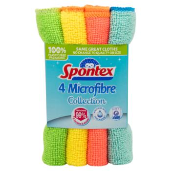 Spontex Microfibre Cloths for Cleaning 