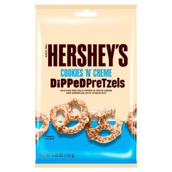 Hershey's Cookies 'n' Creme Dipped Pretzels 120g