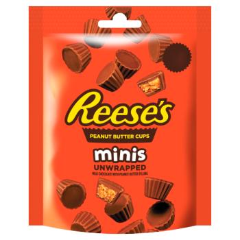 Reese's Minis Unwrapped Milk Chocolate with Peanut Butter Filling 68g
