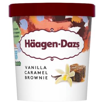 Häagen-Dazs Vanilla Caramel Brownie Ice Cream 386g
