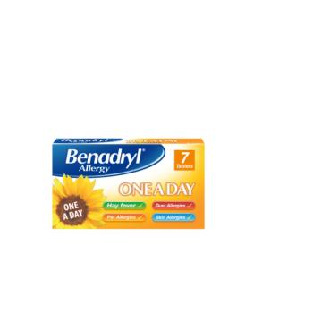 BENADRYL ALLERGY ONE A DAY 10mg TABLETS