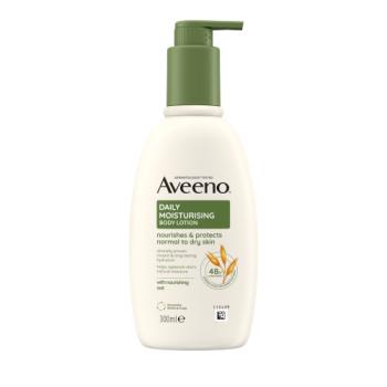 Aveeno Daily Moisturising Body Lotion Moisturiser Sensitive Skin 300ml