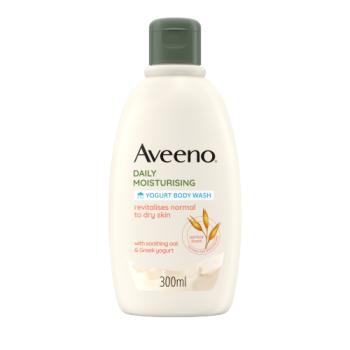 Aveeno Daily Moisturising Yogurt Body Wash Shower Gel 300ml