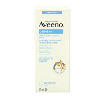 Aveeno Dermexa Body Lotion & Hand Cream Balm Intense Moisturiser 75ml