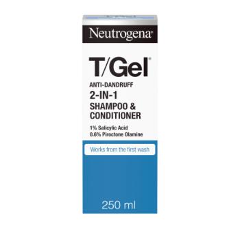 Neutrogena T/Gel Anti-Dandruff 2-in-1 Shampoo & Conditioner 250ml