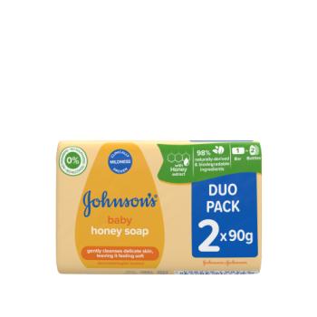 Johnson's Baby Honey Soap Duo 90g x2