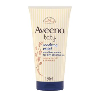 Aveeno Baby Soothing Relief Emollient Cream Baby Lotion Dry Skin 150ml