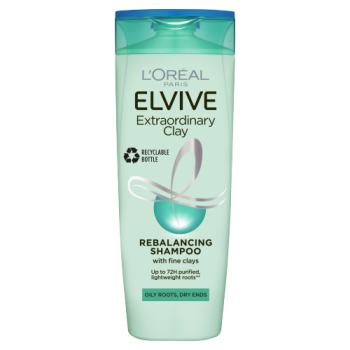 L'Oreal Paris Elvive Extraordinary Clay Oily Roots Dry Ends Shampoo 400ml