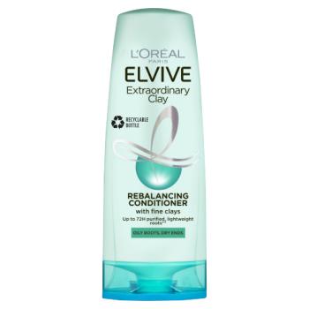 L'Oreal Paris Elvive Extraordinary Clay Oily Roots Dry Ends Conditioner 300ml
