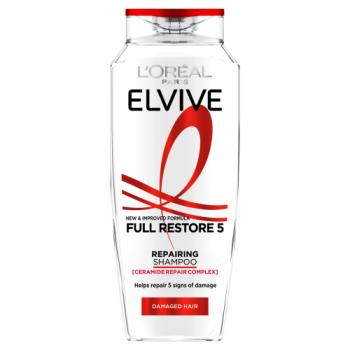 L'Oréal Paris Elvive Full Restore 5 Repairing Shampoo, for Damaged Hair, 400ml