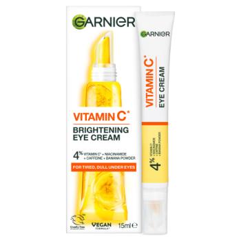 Garnier Brightening 4% Vitamin C, Niacinamide, Caffeine & Banana Powder Eye Cream 15ml