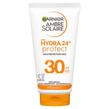 Ambre Solaire Hydra 24H Protect SPF30 Sun Cream Travel Lotion 50ml
