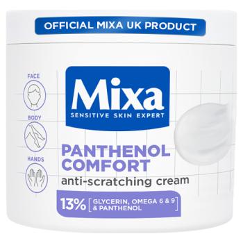 Mixa Panthenol Comfort Body Cream for Babies  Adults, suitable for Eczema Prone Skin, 400ml