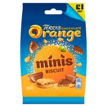 Terry's Milk Chocolate Orange Minis Biscuit 90g