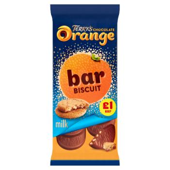 Terry's Milk Chocolate Orange Bar Biscuit 90g