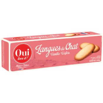 Oui Love It! Langues de Chat Vanilla Wafers 100g