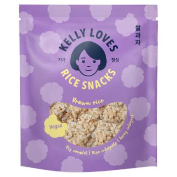 Kelly Loves Rice Snacks Brown Rice 50g