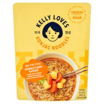 Kelly Loves Japanese Curry Flavour Konjac Noodles 225g