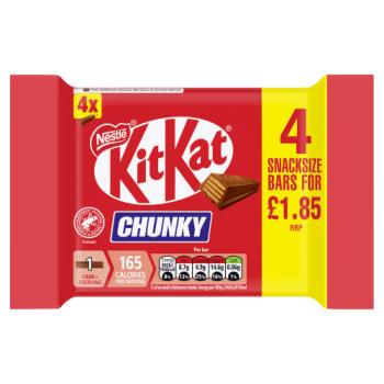 KitKat Chunky Bars 4 x 32g (128g)