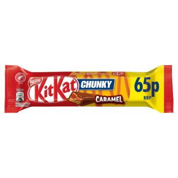Kit Kat Chunky Caramel Chocolate Bar 43.5g PMP 65p