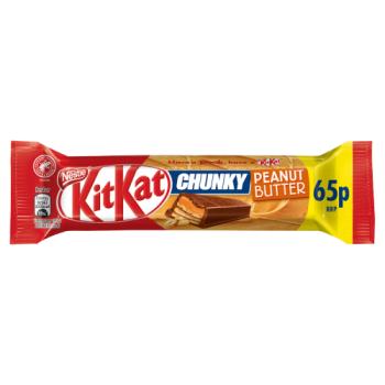 Kit Kat Chunky Peanut Butter Chocolate Bar 42g PMP 65p