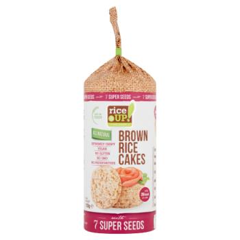 Rice Up Brown Rice Cakes 7 Super Seeds
