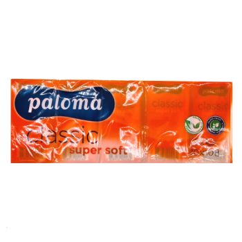 Paloma Classic Pocket Tissues Super Soft 3 Ply 10 x 10 