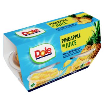 Dole Pineapple in Juice 4 x 113g (452g)