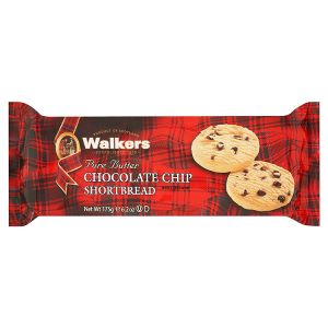 Walkers Pure Butter Chocolate Chip Shortbread 175g