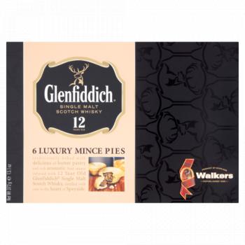 Walkers Glenfiddich 6 Luxury Mince Pies