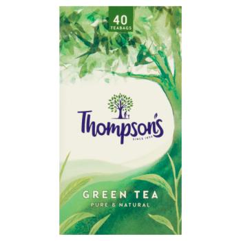 Thompson's Green Tea 40 Teabags 80g