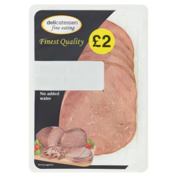 Delicatessen Fine Eating Sliced Roast Beef Topside 90g