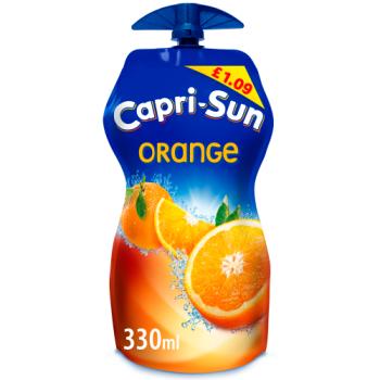 Capri Sun Orange £1.09   330ml