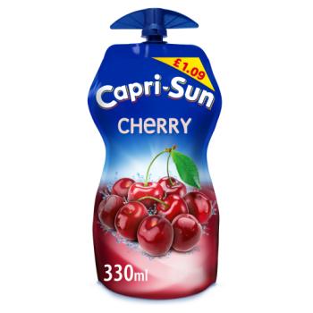 Capri Sun Cherry £1.09   330ml