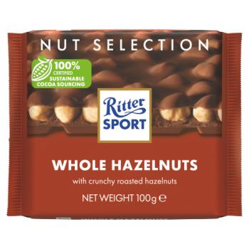 Ritter Sport Whole Hazelnuts Nut Selection 100g