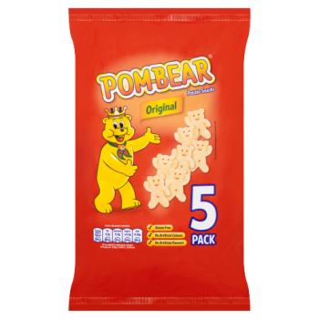 Pom-Bear Original Potato Snacks 5 x 15g