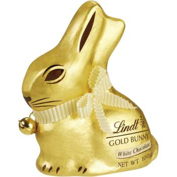Lindt Gold Bunny Easter White Chocolate 100g